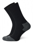 Alpacasocks&Co - Merino Cashmere Ribbed Crew 1-Pack - Tavalised sokid - 36-39