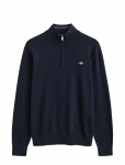 Gant - Cotton Half-Zip Sweater - Half Zip Pullover - XXL
