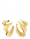 Pilgrim - Presence Earrings Gold-Plated - Statement k&otilde;rvar&otilde;ngad - ONE SIZE