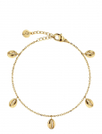 Edblad - Coastal Bracelet Multi Gold One Size - K&auml;eketid - ONE SIZE 15