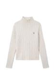 Calvin Klein Jeans - Woven Label Tneck Sweater - K&otilde;rge kaelusega - XXL