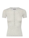 Weekday - Henley Short-Sleeved Top - L&uuml;hikeste varrukatega - XL