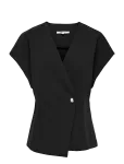 ONLY - Onlyasmine S/S Asymmetric Shirt Tlr - L&uuml;hikeste varrukatega - 40