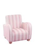 JaBaDaBaDo - Chair Pink/White Stripes - Toolid ja taburetid - ONE SIZE