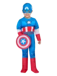 Rubies - Saf - Captain America Deluxe T - Tegelaskujude kost&uuml;&uuml;mid - 5-6Y