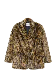 Stand Studio - Emmie Fur Blazer - Kunstkarusnahk - 40