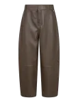MOS MOSH - Mmbarrel Leather Pant - Nahksed retuusid-p&uuml;ksid - 44 x 32