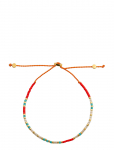 Syster P - Code Bracelet Gold - P&auml;rlitega k&auml;ev&otilde;rud - ONE SIZE