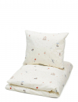 Cam Cam Copenhagen - Bedding Set, Junior, 100X140Cm - Gots - Woodland - Voodipesukomplektid - ONE SIZE