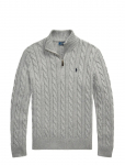 Polo Ralph Lauren - 5/1 Roving Cotton-Lsl-Plo - Poolpika lukuga džemprid - XXL