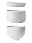 Kristina Dam Studio - Setomono Bowl Set - Small - Off-White - Serveerimiskausid - ONE SIZE