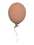 Byon - Balloon Decoration L - Seinakaunistused - 17 cm