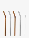 Byon - Straw Smile 4Pcs/Set - K&otilde;rred - ONE SIZE