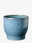 Knabstrup Keramik - Knabstrup &Ouml;rtkruka &Oslash; 16.5 Cm Dusty Blue - Lillepotid - H16CM
