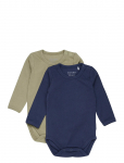 Minymo - Body Ls (2-Pack) - Pikkade varrukatega - 80