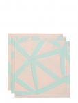 Marimekko Home - Ukkospilvi Napkin 43X43 3Pcs - Riidest salvr&auml;tikud - 43X 43CM