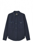Mads N&oslash;rgaard - Dyed Canvas Skyler Shirt Fav - Pealiss&auml;rgid - XL