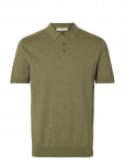 Selected - Slmberg Ss Knit Polo Noos - L&uuml;hikeste varrukatega kootud polos&auml;rgid - L