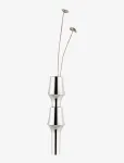 STOFF Nagel - Stoff Nagel Bmf Vase - Chrome - K&uuml;&uuml;nlajalad - ONE SIZE