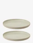 Stelton - Emma Dinner Plate &Oslash; 24 Cm 2 Pcs Grey - Praetaldrikud - &Oslash; 24 cm