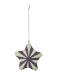 Broste Copenhagen - Pulp Star Ornament - J&otilde;ulukuulid ja kuuseehted - &Oslash; 8.5 cm