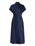 Malina - Alivia Short Sleeve Satin Midi Dress - P&otilde;lveni ja midi - S