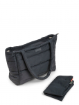 Done By Deer - Quilted Changing Tote Bag Black - M&auml;hkimiskotid - ONE SIZE