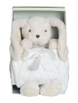 Teddykompaniet - Svea With Blanket In Displaybox - Pehmed loomad - 30CM SVEA+100X75CM FILT