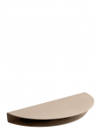 MOEBE - Half Moon Shelf, Warm Grey, Small - Riiulid - L:24CM