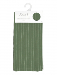 S&ouml;dahl - Viskestykke 50X70 Line 2 Stk. Olive/White - K&ouml;&ouml;gir&auml;tikud - 50X70CM