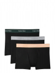 Calvin Klein - Relaxed Fit Trunk 3Pk - Bokserid - S