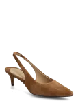 Lauren Ralph Lauren - Lolah Ii Suede Slingback Pump - Kontsaga slingback-kingad - 36