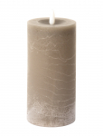 C'est Bon - Rustic Finish Led Pillar Candle - LED-k&uuml;&uuml;nlad - H15CM