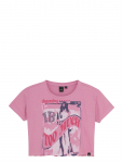 Indian Blue Jeans - T-Shirt Wide Cropped - L&uuml;hikeste varrukatega - 176