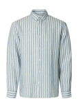 Selected - Slhregkylian Linen Ls Shirt - Linased s&auml;rgid - XXL