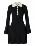 Malina - Sabine Pike Knitted Mini Dress - P&otilde;lveni ja midi - XL
