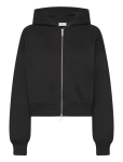 Calvin Klein Jeans - French Terry Woven Label Fz Hood - Kapuutsiga pusad - XXS