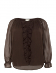 Kaffe Curve - Kcmilanna Blouse - Pikkade varrukatega - 48