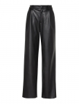 Calvin Klein - Faux Leather Pleated Trouser - Nahksed retuusid-p&uuml;ksid - 44