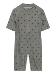 Hummel - Hmlmini Bee Aop Swimsuit 3/4 Sl - Ujumisriided - 86