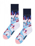 Happy Socks - Ice Skating In The City Sock - Tavalised sokid - 36-40