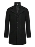 Bruun & Stengade - Bs Auckland Slim Fit Coat - Villased mantlid - XXL