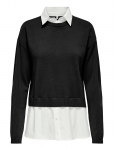 ONLY - Onlpayson Ls Mix Pullover Knt - Džemprid - XS