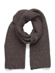 Rosemunde - Rwtulip Wool Blend Rib Knit Scarf - Talvised sallid - ONE SIZE