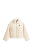 Tommy Jeans - Tjw Teddy Fabric Mix Jacket - Fliisid ja vahekihid - L