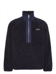 Calvin Klein - Ls Sherpa Roll Neck Qtr Zip Po - Fliisid - M