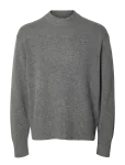 Selected - Slmcalle Cashmere Blend Crew - &Uuml;mara kaelusega - XXL