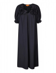 STINE GOYA - Solid Viscose, Puff Sleeve Detail Long Dress - Maksikleidid - L