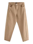 Lindex - Barrel Trousers With Ankle Length - Barrel-teksad - 44