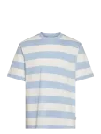 Lindbergh - Striped Oversized O-Neck Tee S/S - L&uuml;hikeste varrukatega - XXL